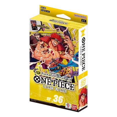 One Piece TCG - ST-36 YELLOW Eustass "Captain" Kid Starter Deck