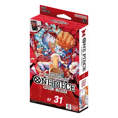 One Piece TCG - ST-31 RED Monkey D. Luffy Starter Deck