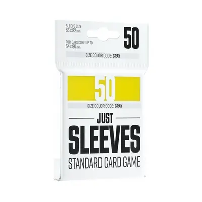 Just Sleeves - Standard Size: Yellow (50 Sleeves)