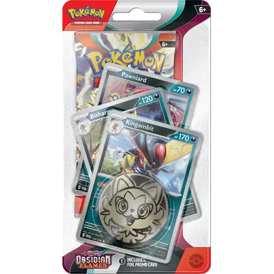 Pokemon TCG - Scarlet & Violet Obsidian Flames: Kingambit Blister Pack