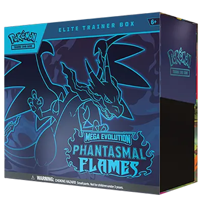 Pokemon TCG - Mega Evolution Phantasmal Flames: Elite Trainer Box