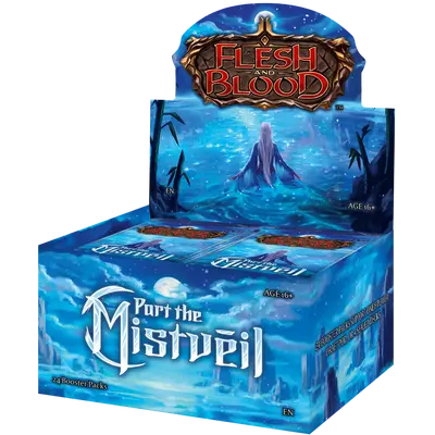 Flesh & Blood TCG - Part the Mistveil Booster Box  (24 boosters)