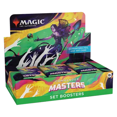 Magic the Gathering TCG - Commander Masters Set Booster Box (24 Boosters) *DAMAGED BOX*