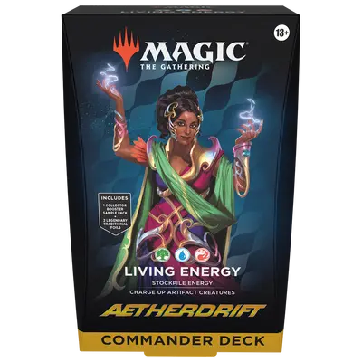 Magic the Gathering TCG - Aetherdrift Commander Deck: Living Energy