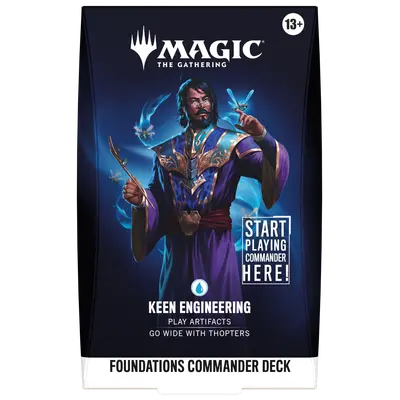 Magic the Gathering TCG: Foundations Starter Commander Deck - Keen Engineering