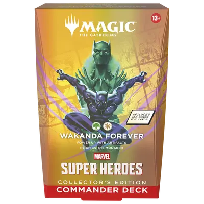 Magic the Gathering TCG: Marvel Super Heroes - Collector's Commander Deck: Wakanda Forever