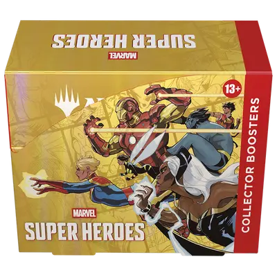 Magic the Gathering TCG: Marvel Super Heroes - Collector's Booster Box (12 Booster Packs)