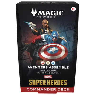 Magic the Gathering TCG: Marvel Super Heroes - Commander Deck: Avengers Assemble