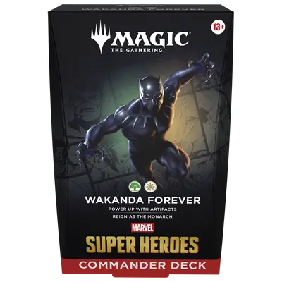 Magic the Gathering TCG: Marvel Super Heroes - Commander Deck: Wakanda Forever