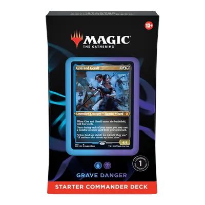 Magic the Gathering TCG - Starter Commander Deck: Grave Danger (Blue-Black)