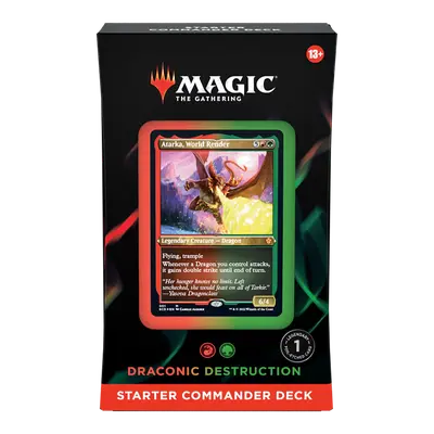 Magic the Gathering TCG - Starter Commander Deck: Draconic Destruction (Red-Green)