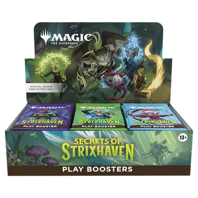 Magic the Gathering TCG: Secrets of Strixhaven - Play Booster Box (30 Booster Packs)