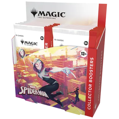 Magic the Gathering TCG - Marvel's Spider-Man Collector Booster Box (12 Boosters)