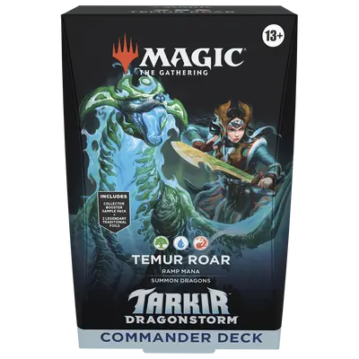 Magic the Gathering TCG - Tarkir Dragonstorm Commander Deck: Temur Roar