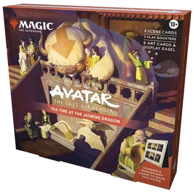 Magic the Gathering TCG - Avatar: The Last Airbender - Tea Time at the Jasmine Dragon Scene Box