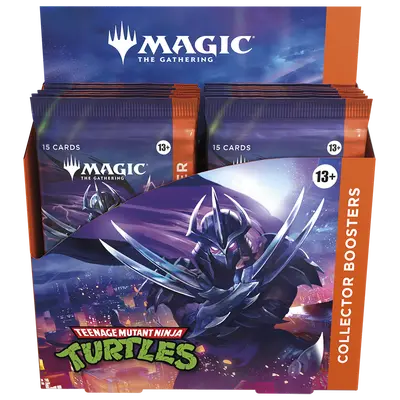 Magic the Gathering TCG: Teenage Mutant Ninja Turtles - Collector Booster Box (12 Booster Packs)