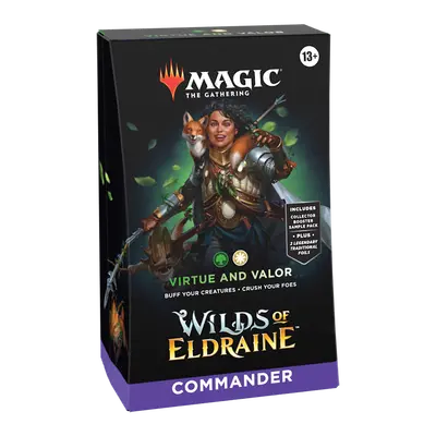 Magic the Gathering TCG: Wilds of Eldraine - Virtue and Valor Commander Deck