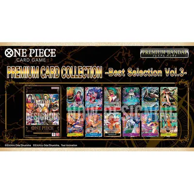 One Piece TCG - Premium Card Collection: Best Selection Vol. 3