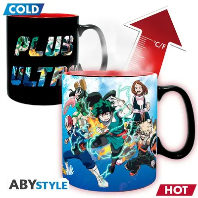 My Hero Academia: Heat Change Mug - Heroes (460ml)