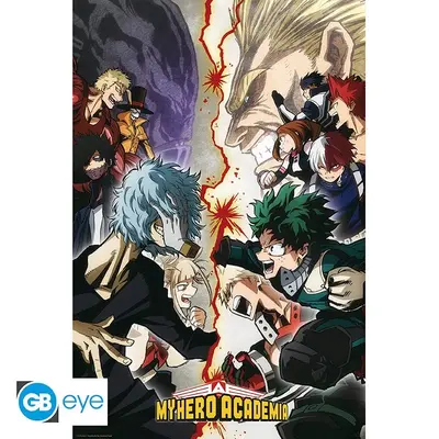 My Hero Academia: Poster 91.5x61 - Confrontation