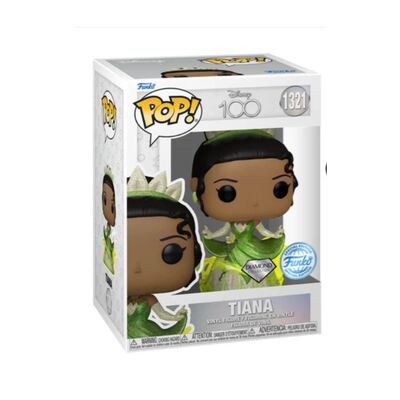 Funko Pop! Disney 100 - Tiana #1321 (Diamond Collection) (Special Edition)