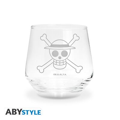 One Piece: 2 Glass Set - Luffy & Ace