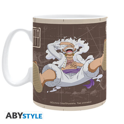 One Piece: Mug - "Wanted Luffy" (460ml)