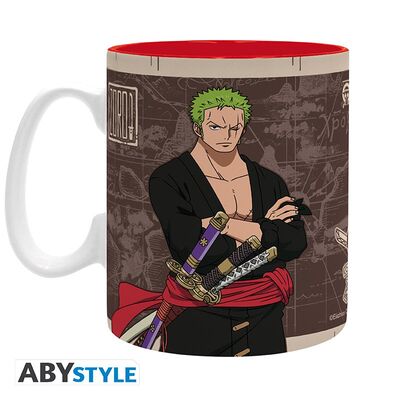 One Piece: Mug - "Wanted Zoro" (460ml)