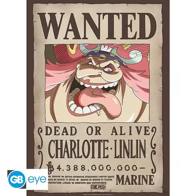 One Piece: Poster 52x38 - Wanted Big Mom