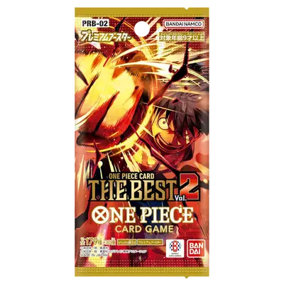 One Piece Japanese - PRB02 The Best vol.2 Booster Pack