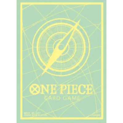 One Piece Sleeves - Official Sleeves 9: Cardback Lime/Mint Green