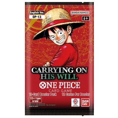One Piece TCG - OP13 Carrying on his Will Booster Pack