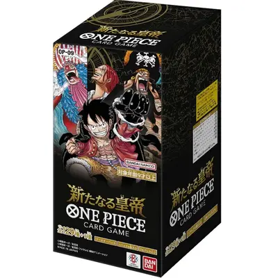 One Piece Japanese - OP09 Four Emperors Booster Box (24 booster packs)