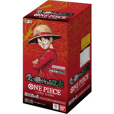 One Piece Japanese - OP13 Carrying on his Will Booster Box (24 Booster Packs)