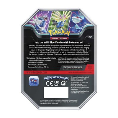 Pokemon TCG - Azure Legends Tin: Dialga EX