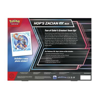 Pokemon TCG - Hop's Zacian ex Box