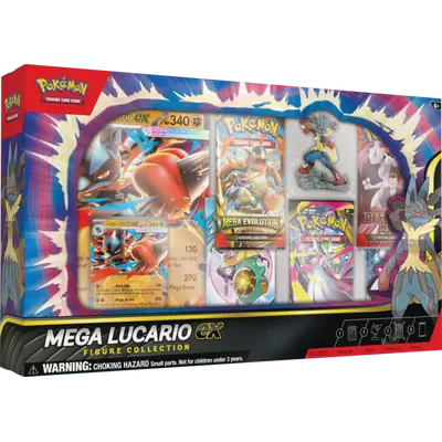 Pokemon TCG - Mega Lucario ex Figure Collection