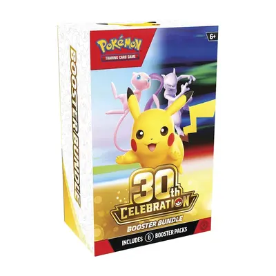 Pokemon TCG - 30th Celebration: Booster Bundle (6 Booster Packs)