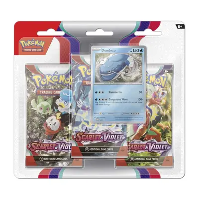 PokemonTCG - Scarlet & Violet Dondozo 3-booster blister