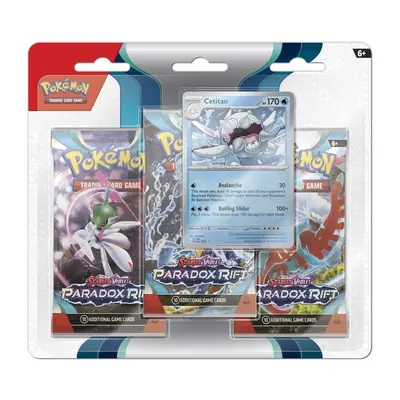 Pokemon TCG - Scarlet & Violet Paradox Rift: Cetitan 3-Booster Blister