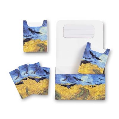 Pokemon Center Double Deck Box - Pokemon Center x Van Gogh Museum: Corviknight Inspired by Wheatfield with Crows