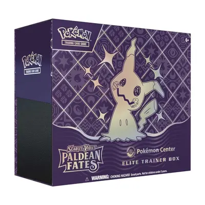 Pokemon TCG - Scarlet & Violet Paldean Fates Pokemon Center Elite Trainer Box
