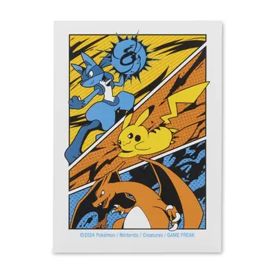 Pokemon Center Sleeves - Battle Start (65 Sleeves)
