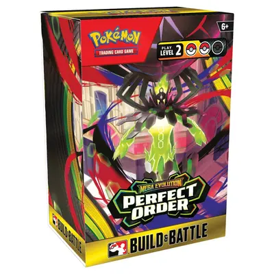 Pokemon TCG - Mega Evolution Perfect Order Build and Battle