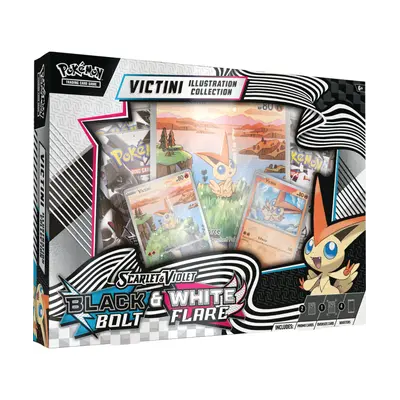 Pokemon TCG - Scarlet & Violet: Black Bolt & White Flare Unova Victini Illustration Collection