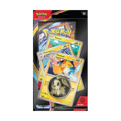 Pokemon TCG - Mega Evolution Chaos Rising: Pawmot Premium Checklane Blister