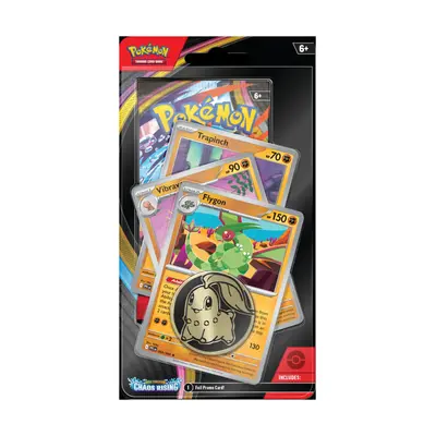 Pokemon TCG - Mega Evolution Chaos Rising: Flygon Premium Checklane Blister