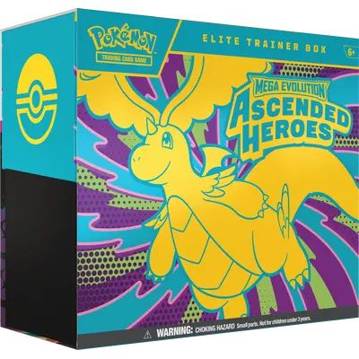 Pokemon TCG - Mega Evolution Ascended Heroes: Elite Trainer Box