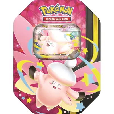 Pokemon TCG - Mega Moonlit Tin: Mega Clefable ex