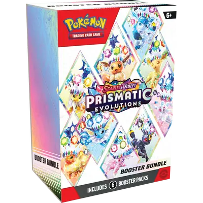 Pokemon TCG - Scarlet & Violet Prismatic Evolutions Booster Bundle